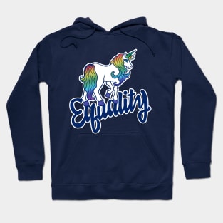 Equality Rainbow Unicorn Hoodie